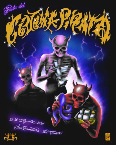2024 poster from the Festa del Cinema Pirata